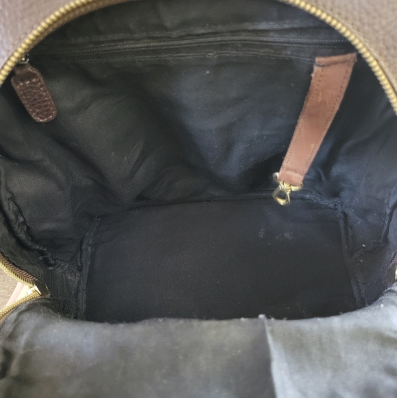 Vtg. M. London Brown Leather Backpack main image 7